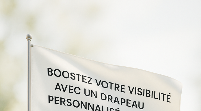 Boostez votre visibilité avec un drapeau personnalisé qui marque les esprits